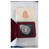 1977 Queen Elizabeth Accession silver $1