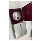 1983 world university game proof silver $1