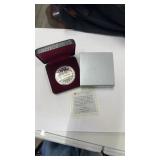 1984 city of Toronto 150th anniversary silver $1