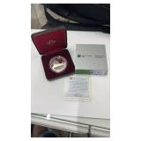 1986 Vancouver Centennial silver $1 proof