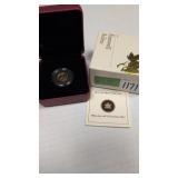 2012 1/25 oz gold coin