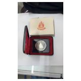 1976 liberty of parliament silver $1 proof