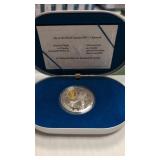 1995 CANADA $20 STERLING SILVER GP CAMEO-AVIATION