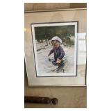 ï¿½After the rainï¿½ framed Tammy Laye watercolour