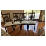 4 dining room chairs