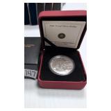 2008 proof silver dollar