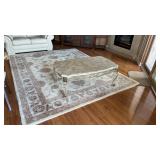 Hand tufted area rug 8ï¿½ x 10ï¿½6ï¿½