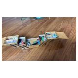 Wooden sewing box