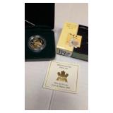 2004 .50 cent Easter lily coin