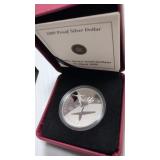 2009 proof silver dollar