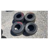 4 used go kart tires