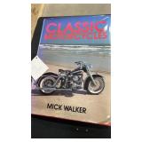 Classic motorcycle hardcover book