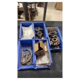 Hardware bins of parts