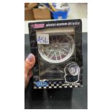 Wheel alarm clock