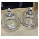Lidded candle holders