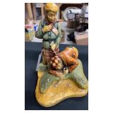 1975 ï¿½Frustrationï¿½ chalkware gold statue