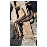 Kart leg handles
