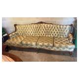 OFFSITE ITEM - antique couch 7ft long