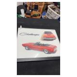 1971 dodge challenger print