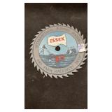 1989 Essex blowing match painted saw