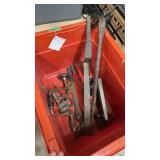 Bin of hand tools