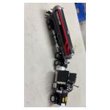 Plastic transport truck and trailer