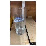 Set of 12 Kokanee glass cups