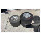Used go kart tires with rims
