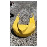 Yellow racing body