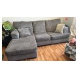OFFSITE ITEM - L shaped couch