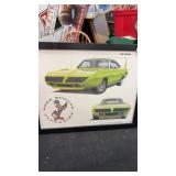 1970 Plymouth super bird print