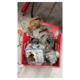 Milk crate of motor parts