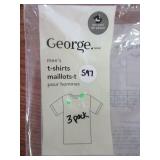 3 Pk Under Shirts- Large -New