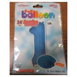Foil #1 Balloon