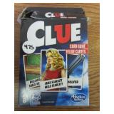 Clue Card Game