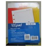 10- Lined Not Pads