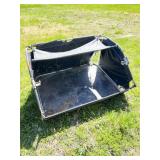 Metal and Fabric Tractor Grass Catcher