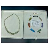 Interchangeable Pendant Necklace Set