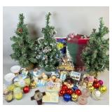 Christmas Decorations and Nativity Set