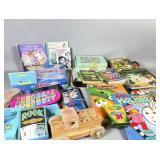 Games, Books, and Wooden Toys
