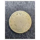 1910 Liberty Head Nickel Coin