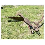 Metal Single-Blade Plow with Handle