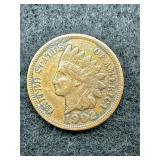 1902 United States Indian Head Penny