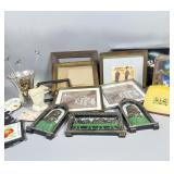 Frames and Decorative Items Lot