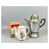 Electric Brewmaster and Ceramic Teapot Set