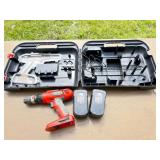Black & Decker 18V Cordless Drill Set