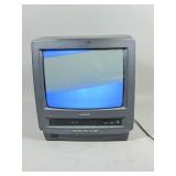 Magnavox CRT TV with Built-in VHS Player