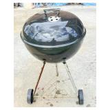 Kenmore Metal Charcoal Grill with Lid