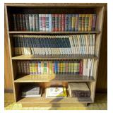 Bookshelf With Multivolume Book Sets