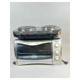 Black & Decker Oven with Rival Hot Plate